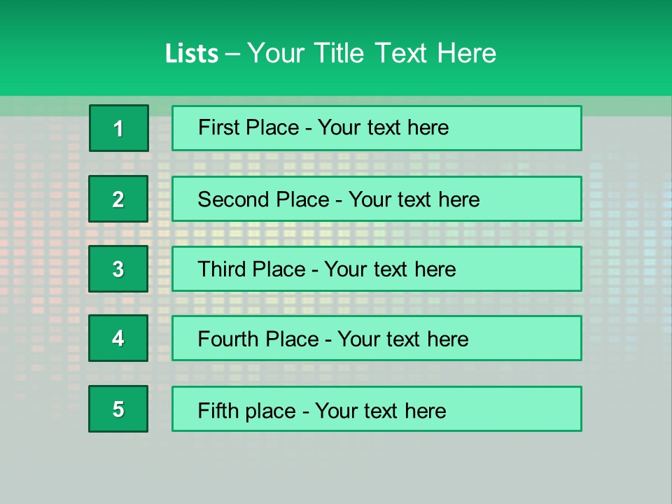Graph Pattern Spectrum PowerPoint Template