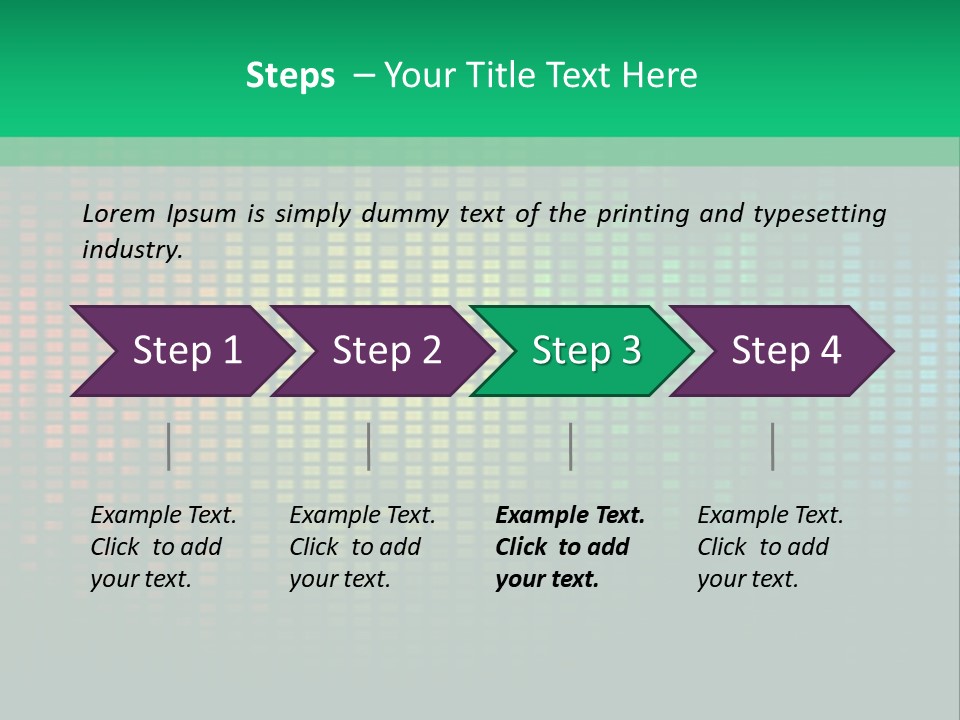 Graph Pattern Spectrum PowerPoint Template