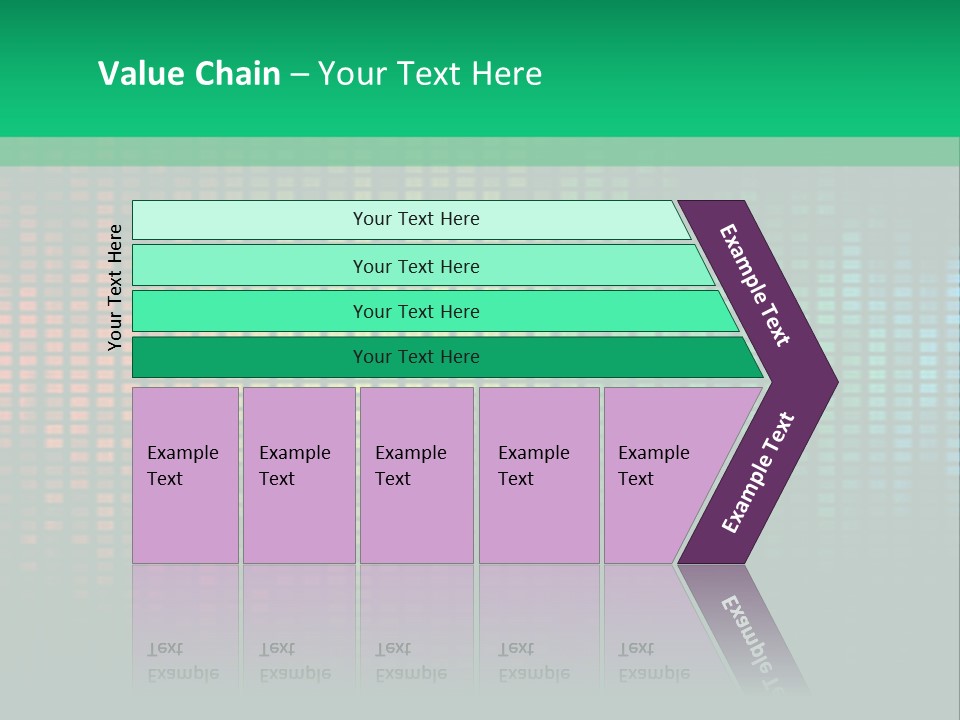 Graph Pattern Spectrum PowerPoint Template