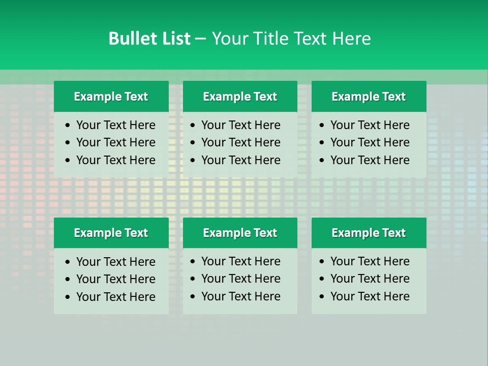 Graph Pattern Spectrum PowerPoint Template