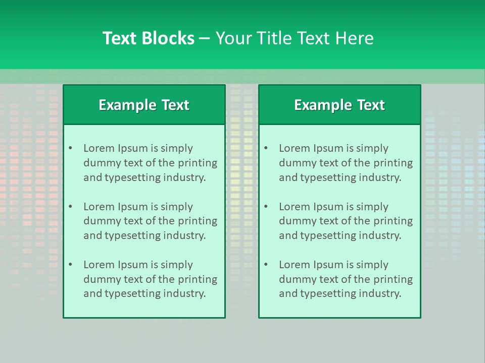 Graph Pattern Spectrum PowerPoint Template