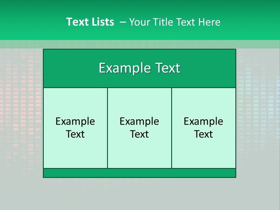 Graph Pattern Spectrum PowerPoint Template