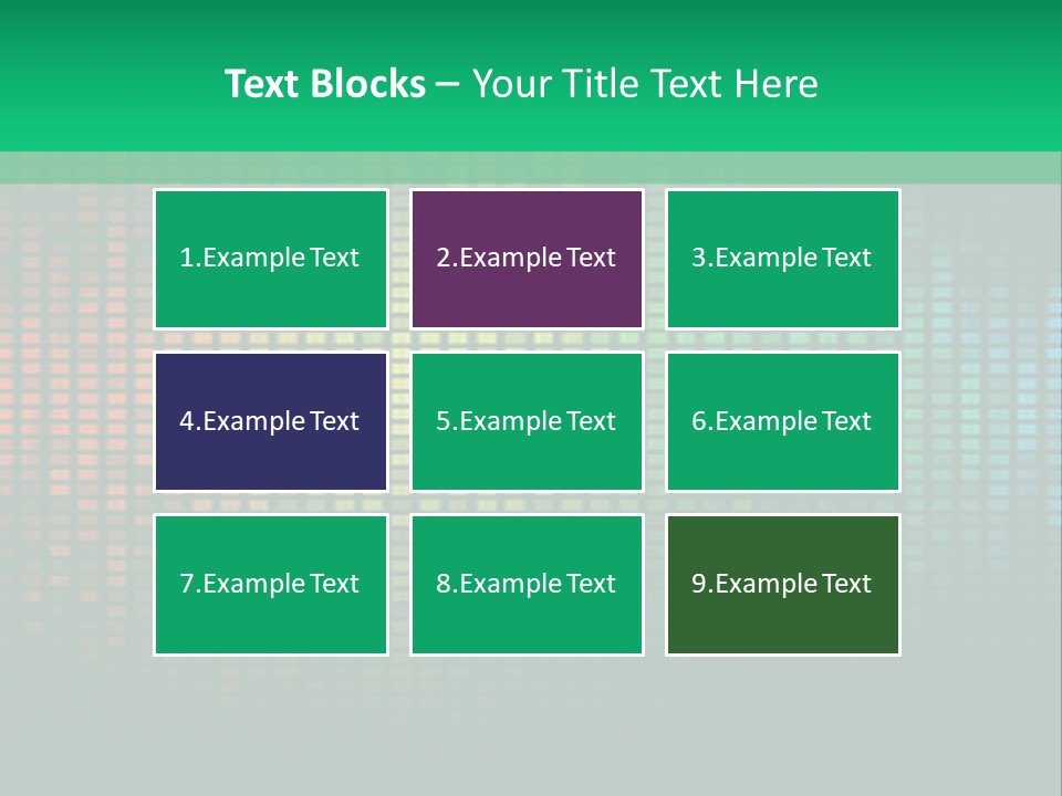 Graph Pattern Spectrum PowerPoint Template