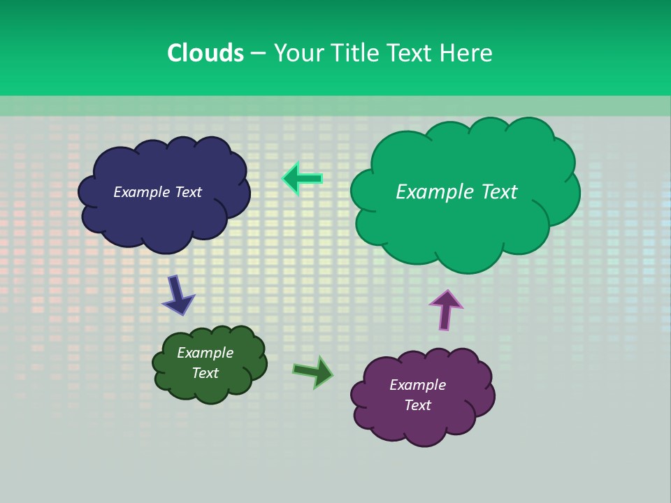Graph Pattern Spectrum PowerPoint Template