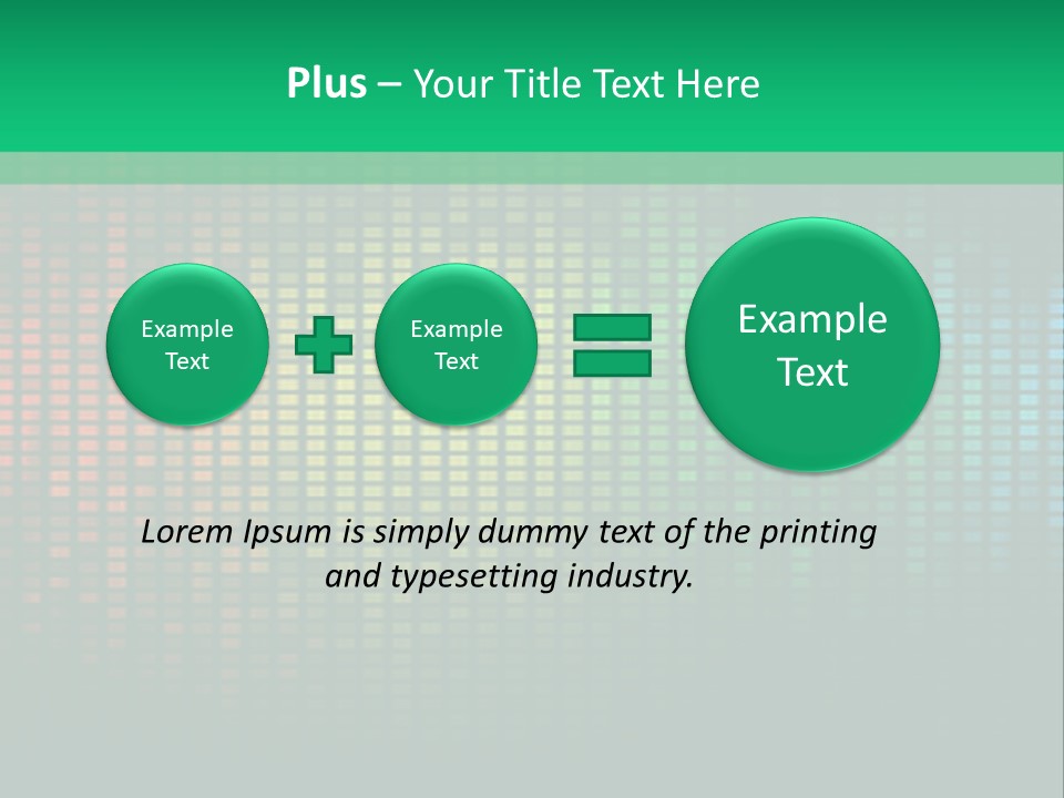 Graph Pattern Spectrum PowerPoint Template