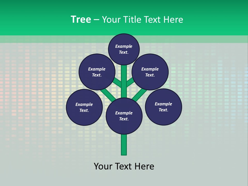 Graph Pattern Spectrum PowerPoint Template