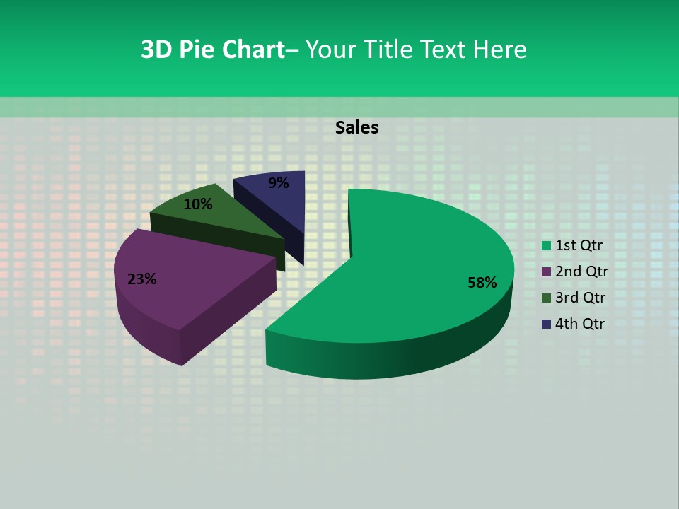 Graph Pattern Spectrum PowerPoint Template