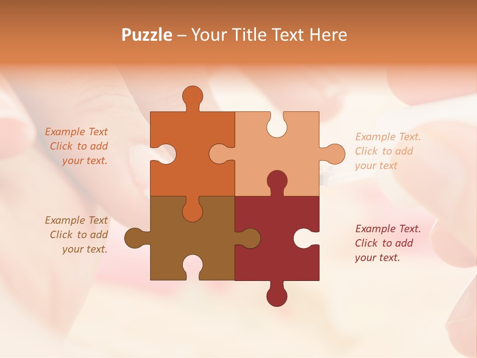 Treatment Salt Bamboo PowerPoint Template