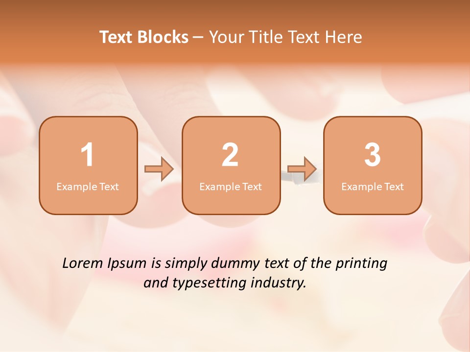 Treatment Salt Bamboo PowerPoint Template