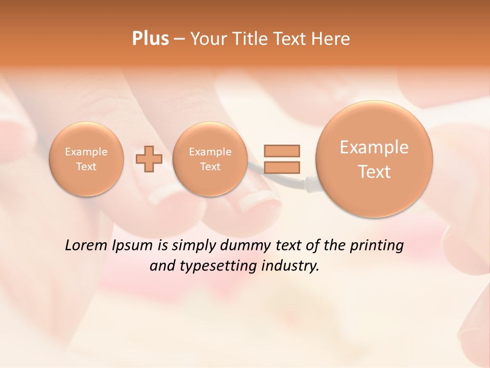 Treatment Salt Bamboo PowerPoint Template
