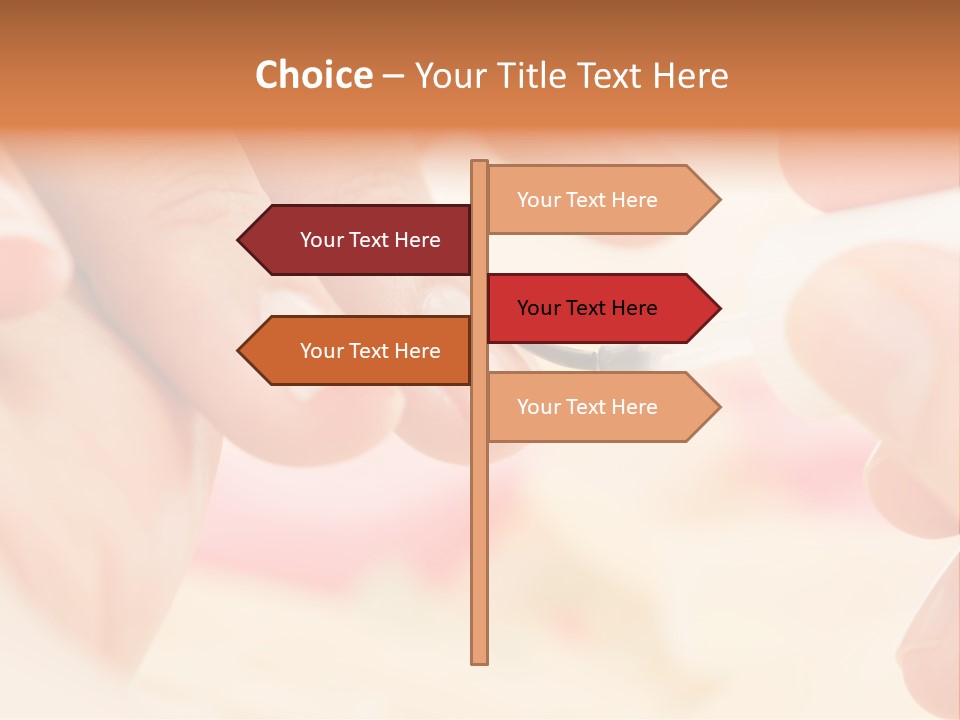 Treatment Salt Bamboo PowerPoint Template