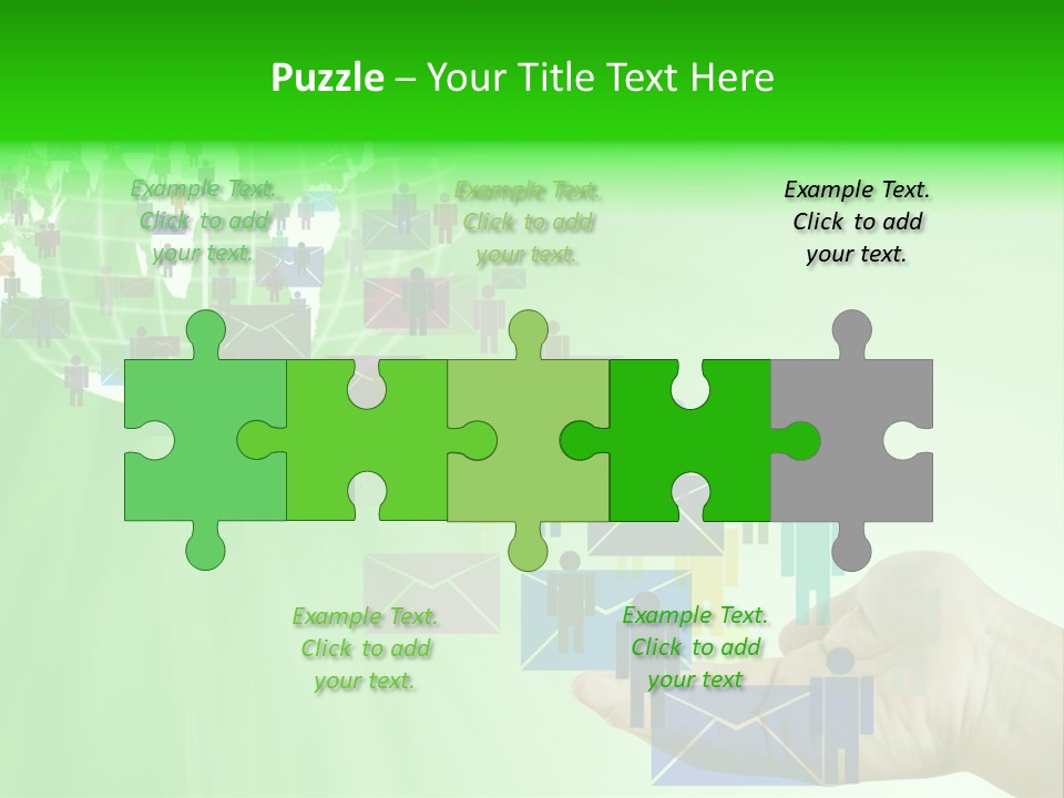 Rush Graphic Send PowerPoint Template
