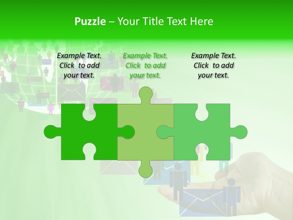 Rush Graphic Send PowerPoint Template
