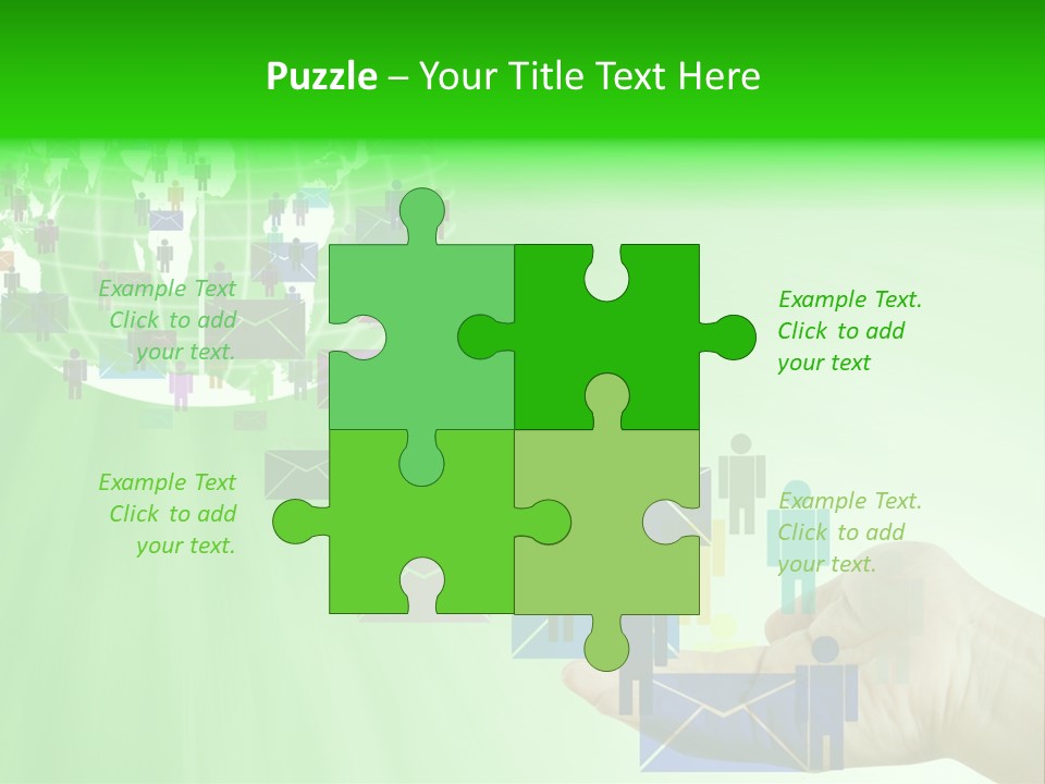 Rush Graphic Send PowerPoint Template