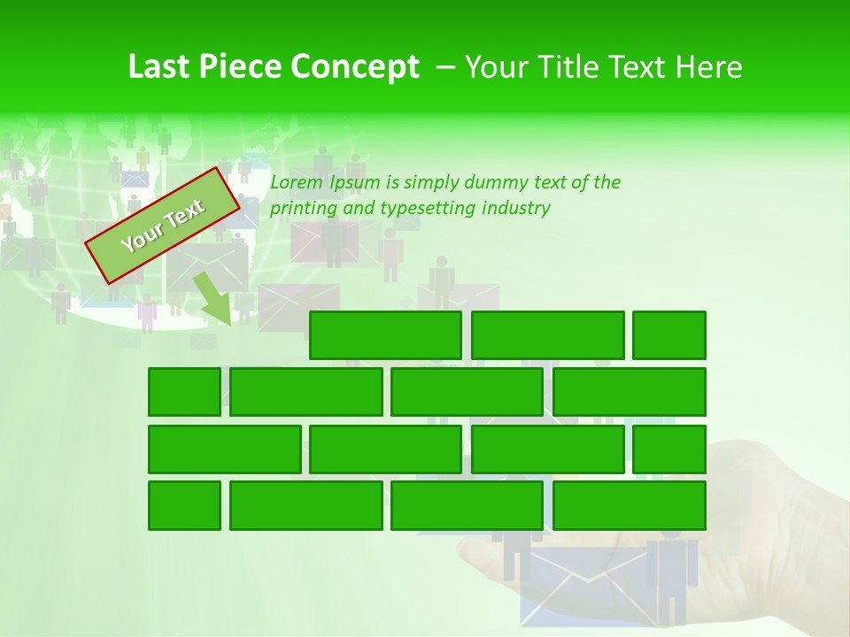 Rush Graphic Send PowerPoint Template
