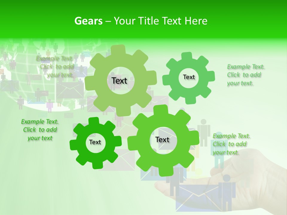 Rush Graphic Send PowerPoint Template