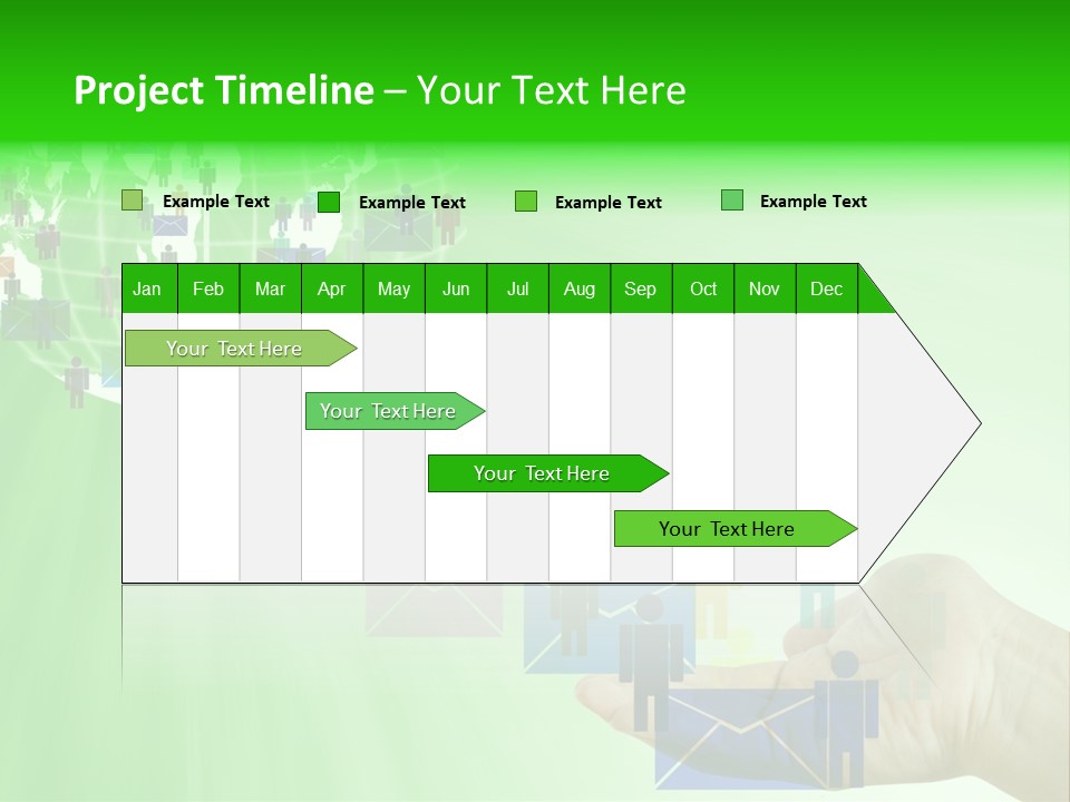 Rush Graphic Send PowerPoint Template