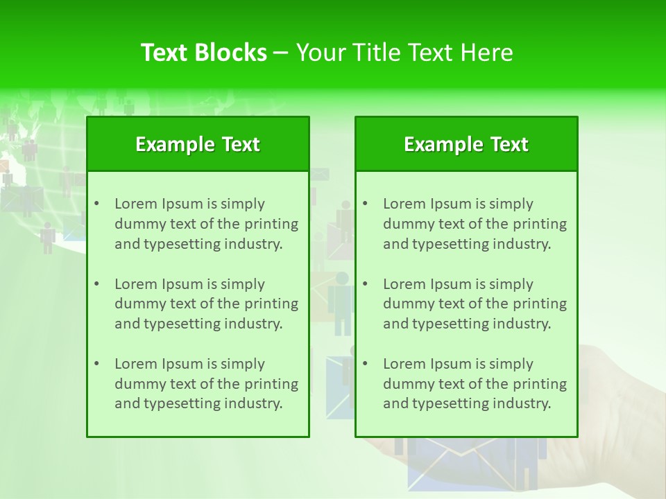 Rush Graphic Send PowerPoint Template