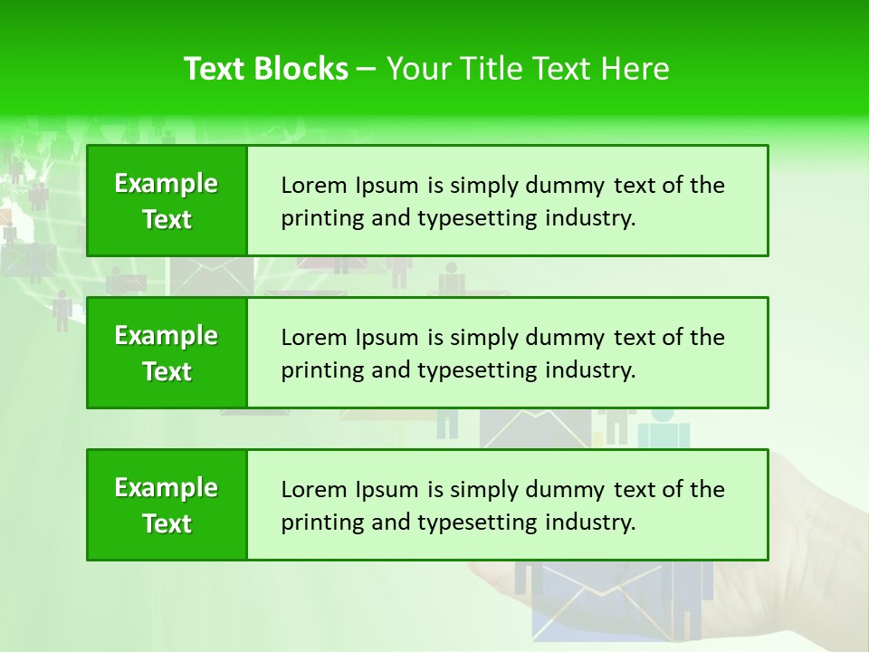 Rush Graphic Send PowerPoint Template