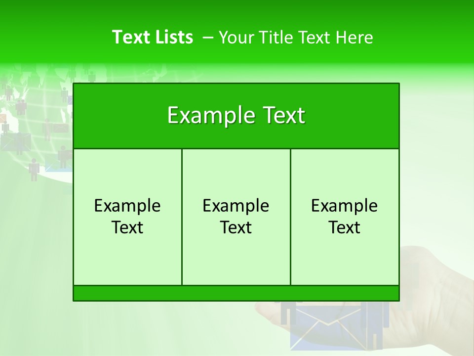 Rush Graphic Send PowerPoint Template