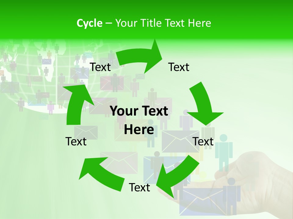 Rush Graphic Send PowerPoint Template