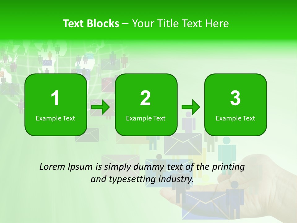 Rush Graphic Send PowerPoint Template