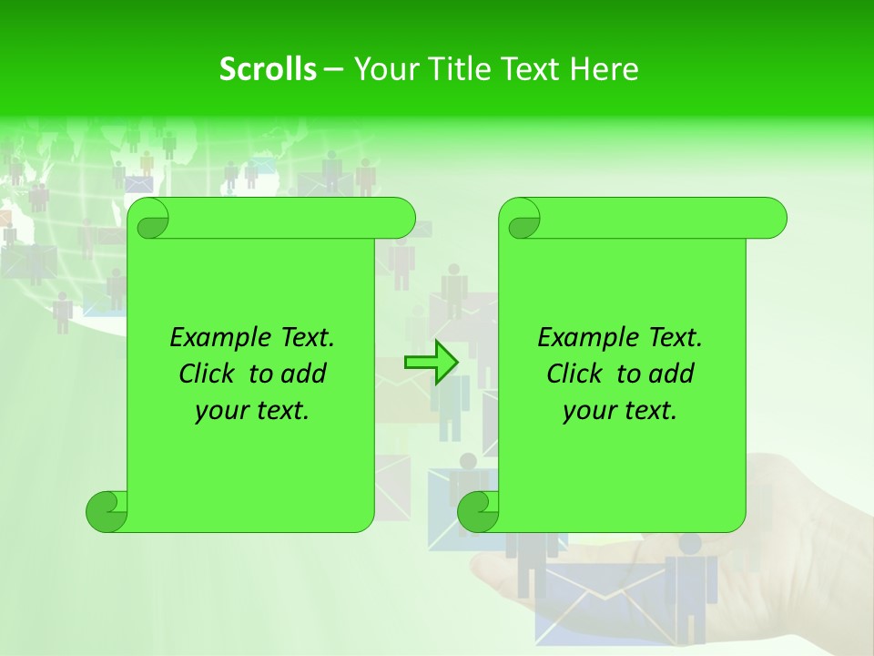 Rush Graphic Send PowerPoint Template