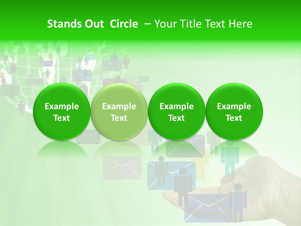 Rush Graphic Send PowerPoint Template
