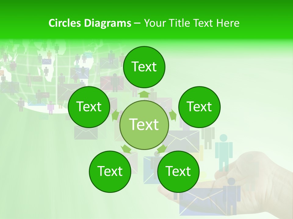 Rush Graphic Send PowerPoint Template
