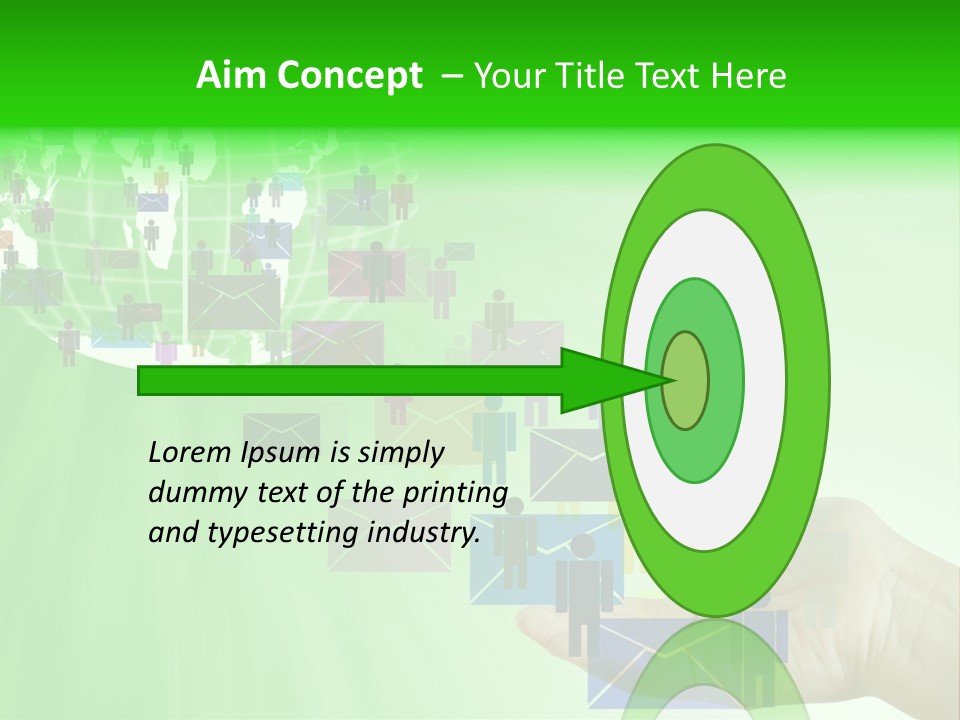 Rush Graphic Send PowerPoint Template