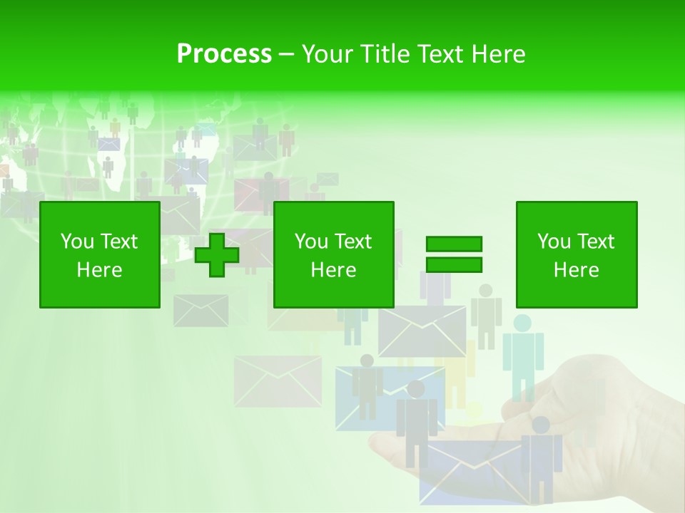 Rush Graphic Send PowerPoint Template