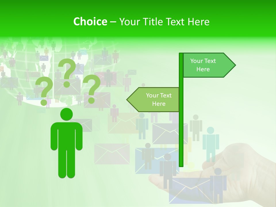 Rush Graphic Send PowerPoint Template