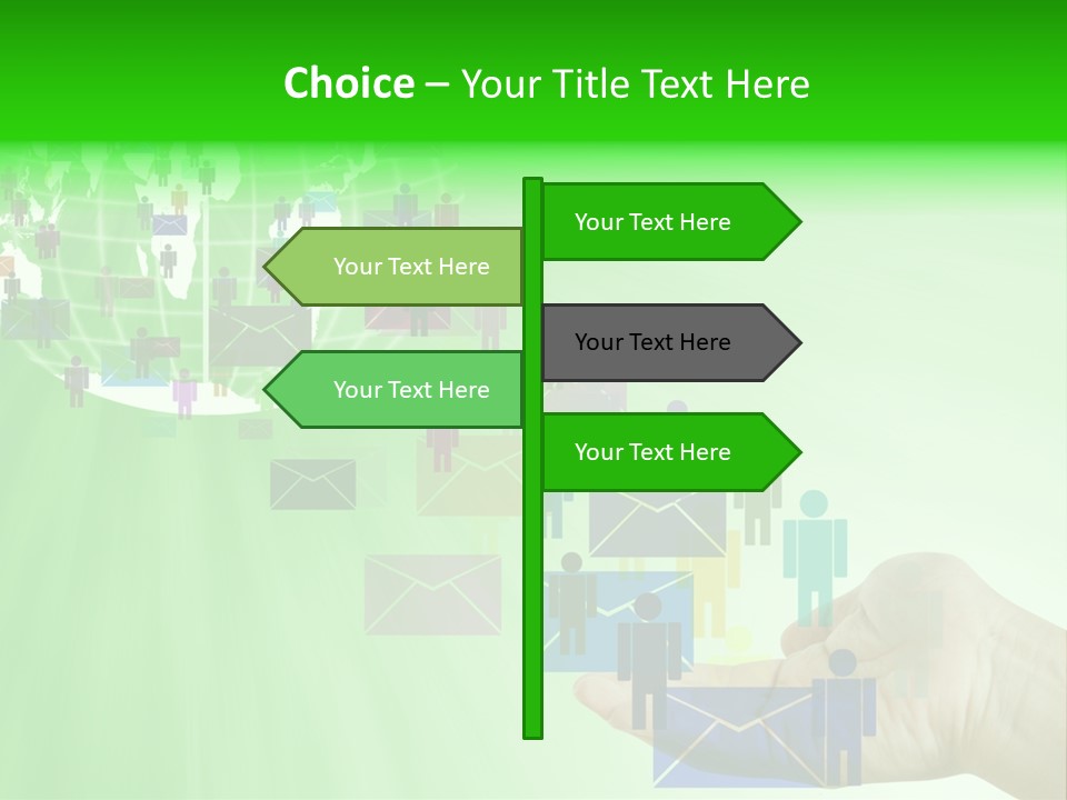 Rush Graphic Send PowerPoint Template