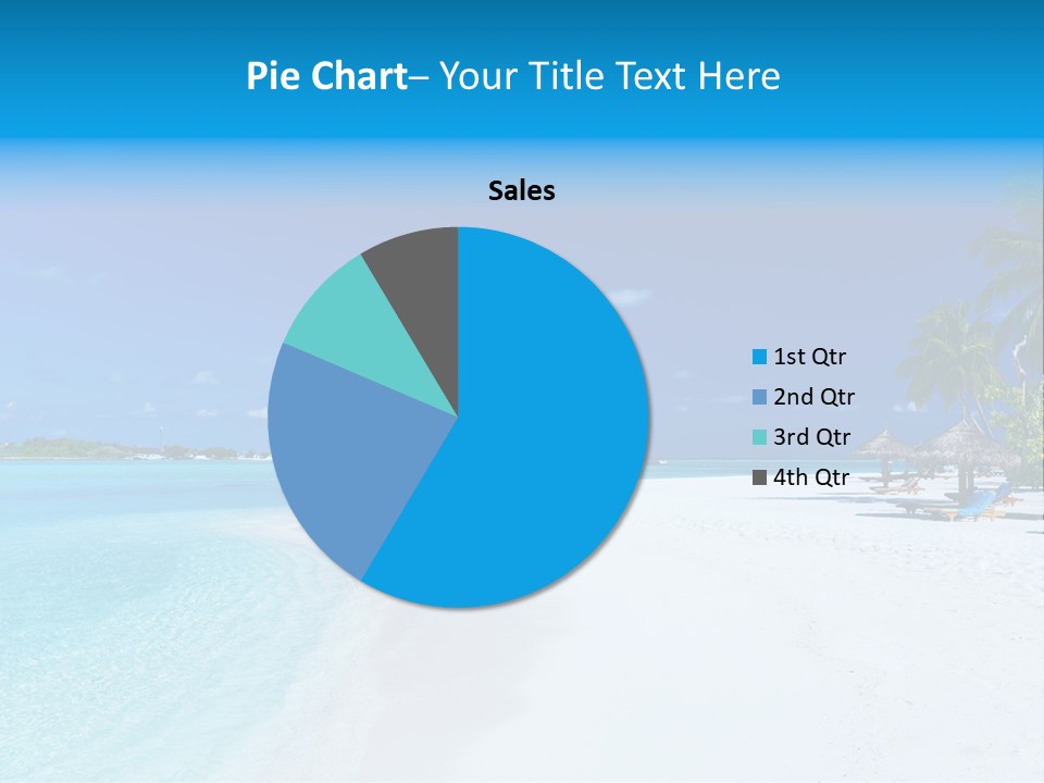 Clear Coast Caribbean PowerPoint Template