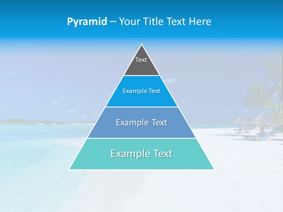 Clear Coast Caribbean PowerPoint Template