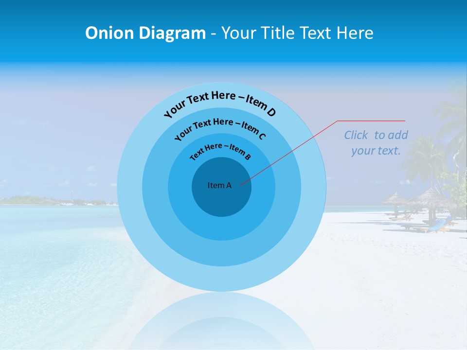 Clear Coast Caribbean PowerPoint Template