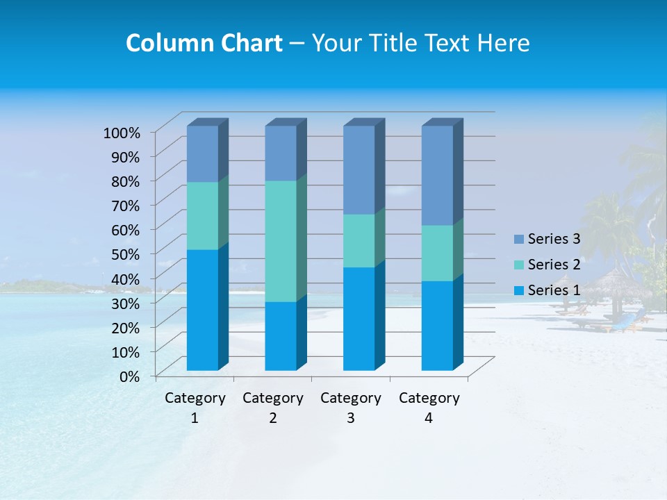 Clear Coast Caribbean PowerPoint Template