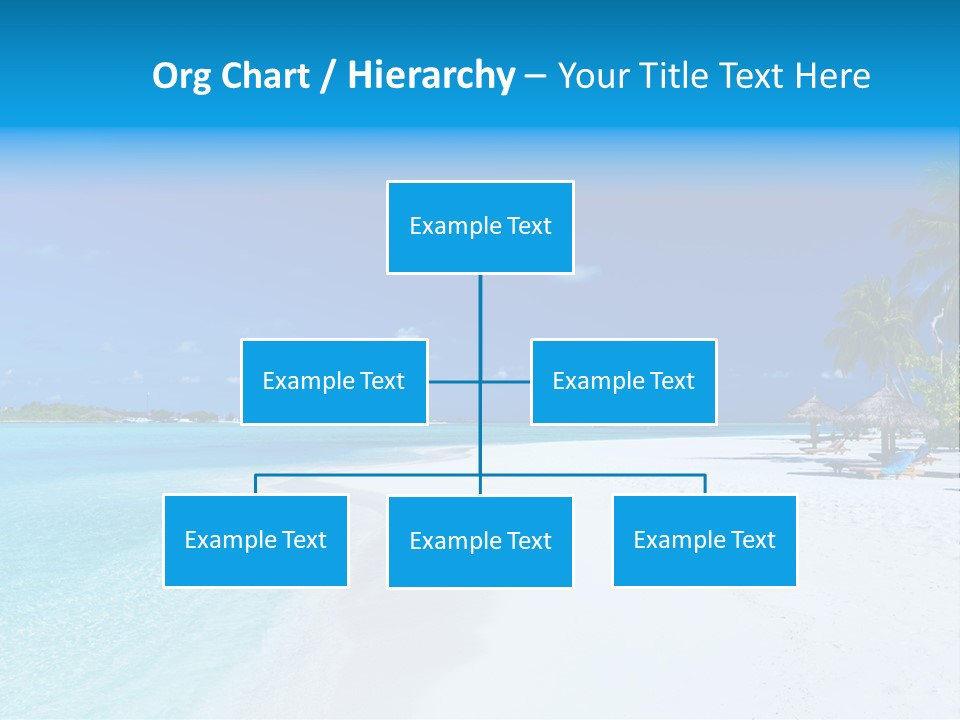 Clear Coast Caribbean PowerPoint Template