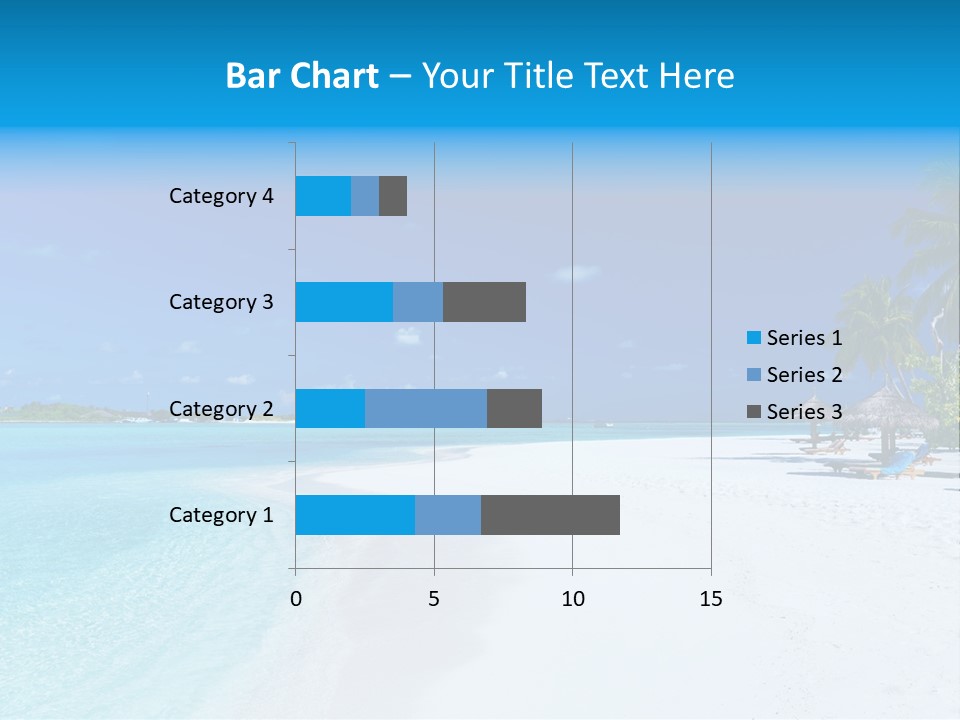 Clear Coast Caribbean PowerPoint Template