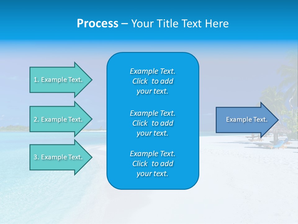 Clear Coast Caribbean PowerPoint Template