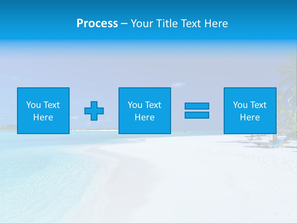 Clear Coast Caribbean PowerPoint Template