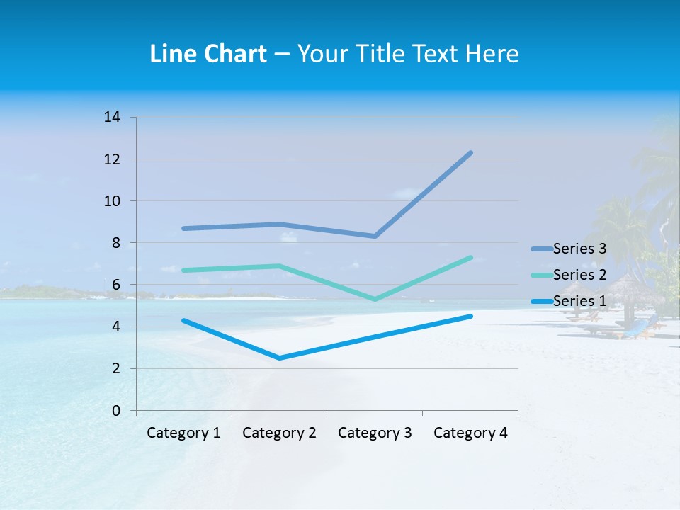 Clear Coast Caribbean PowerPoint Template