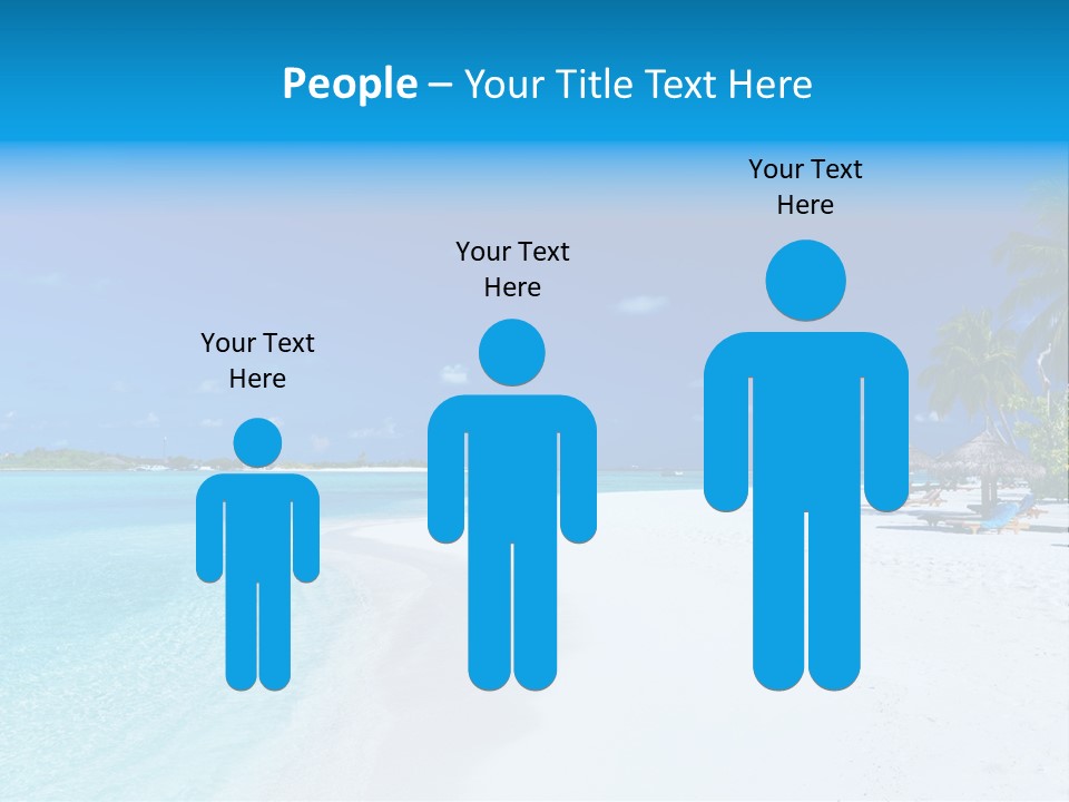 Clear Coast Caribbean PowerPoint Template