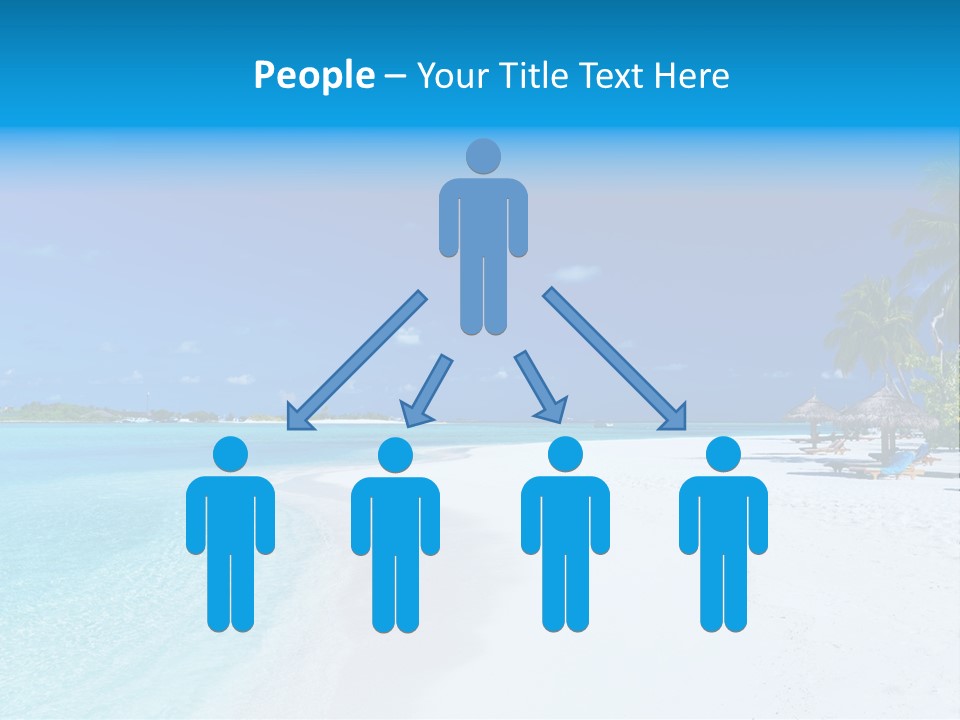 Clear Coast Caribbean PowerPoint Template