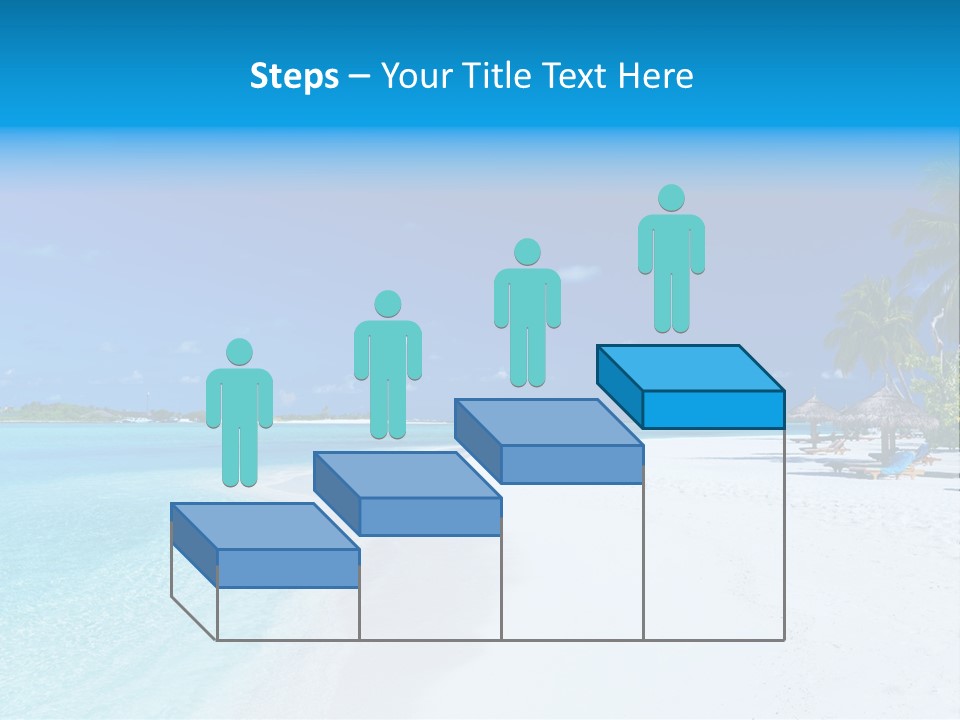 Clear Coast Caribbean PowerPoint Template