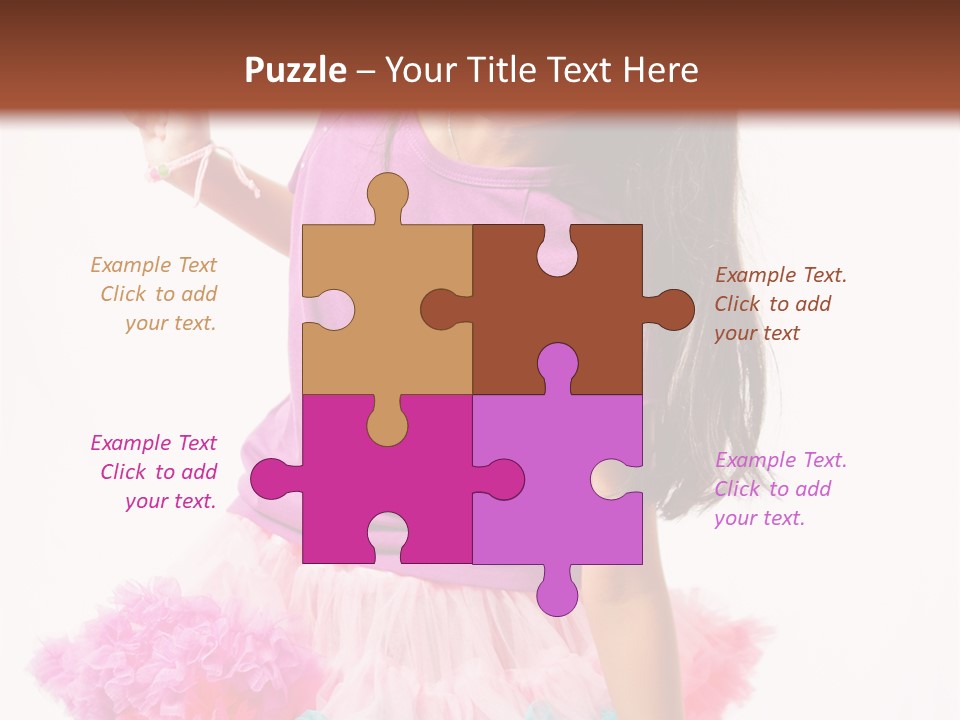 Little Child Cute PowerPoint Template