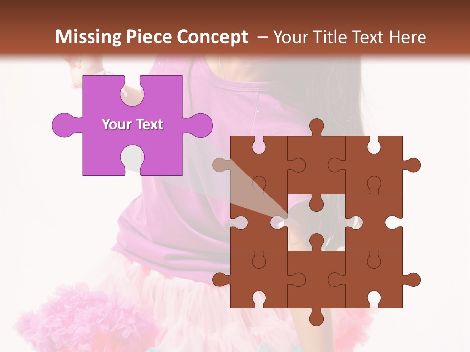 Little Child Cute PowerPoint Template