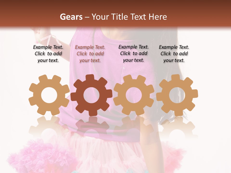 Little Child Cute PowerPoint Template