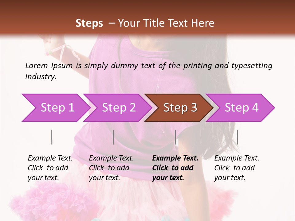 Little Child Cute PowerPoint Template