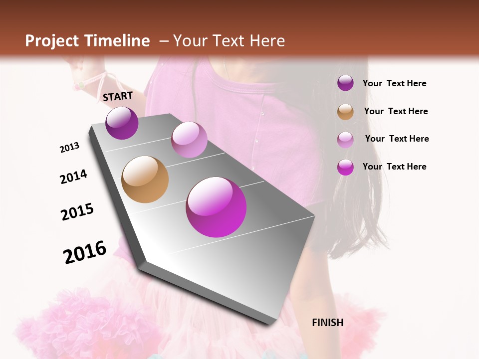 Little Child Cute PowerPoint Template